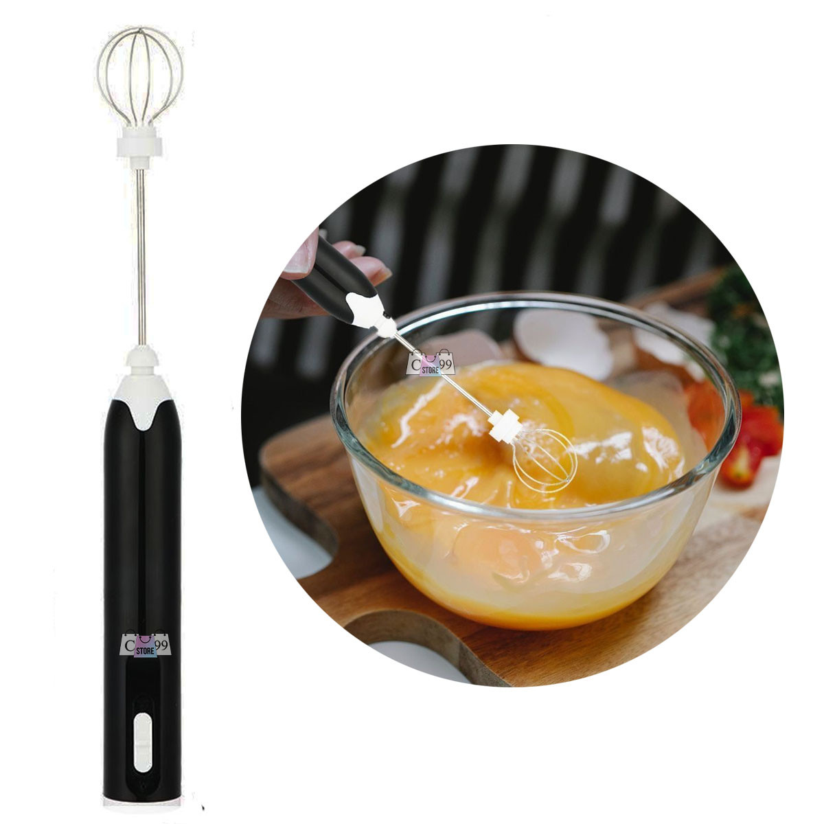 Miniatura 7 de Batidor Recargable USB 2 en 1 Mezclador